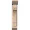 Ekena Millwork Merced Slat Smooth Bracket w/ Offset Brace, Douglas Fir, 5 1/2"W x 18"D x 30"H BKT0604X18X30MRC06SDF - alternate 4